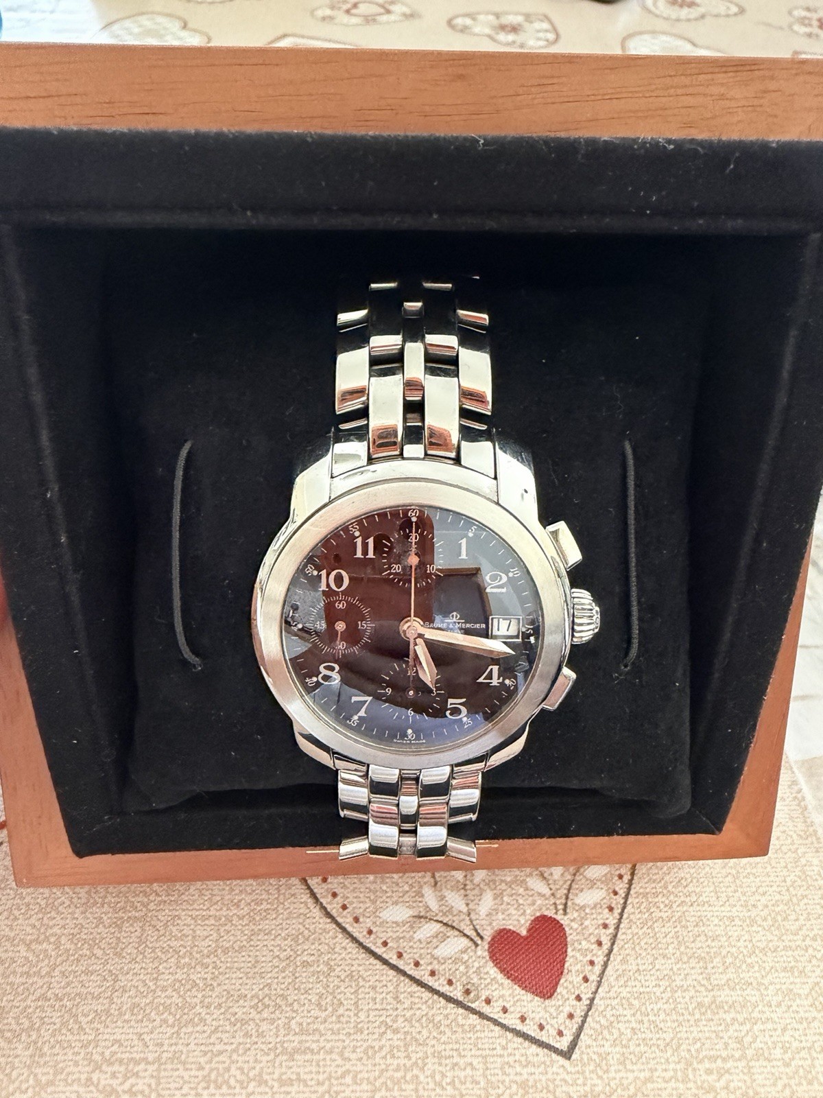 BAUME & MERCIER Capeland Black Automatic Watch