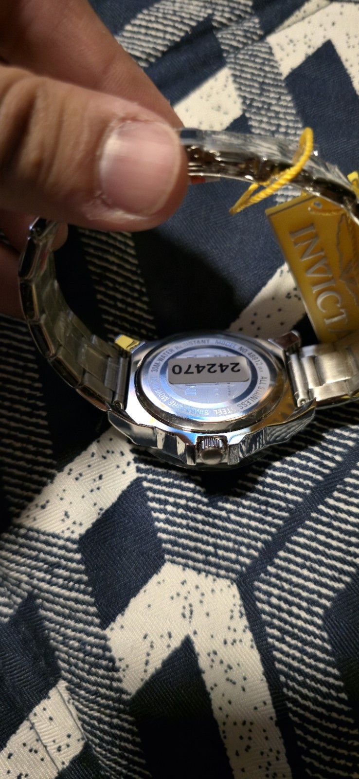 Invicta Speedway Dominus Men’s Watch – 42mm. Steel with Light Blue Dial