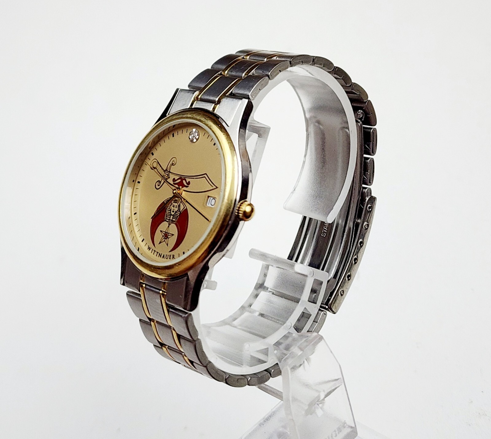 Men’s Vintage 2007 Watch WITTNAUER “Mason Shrine”. Midsize