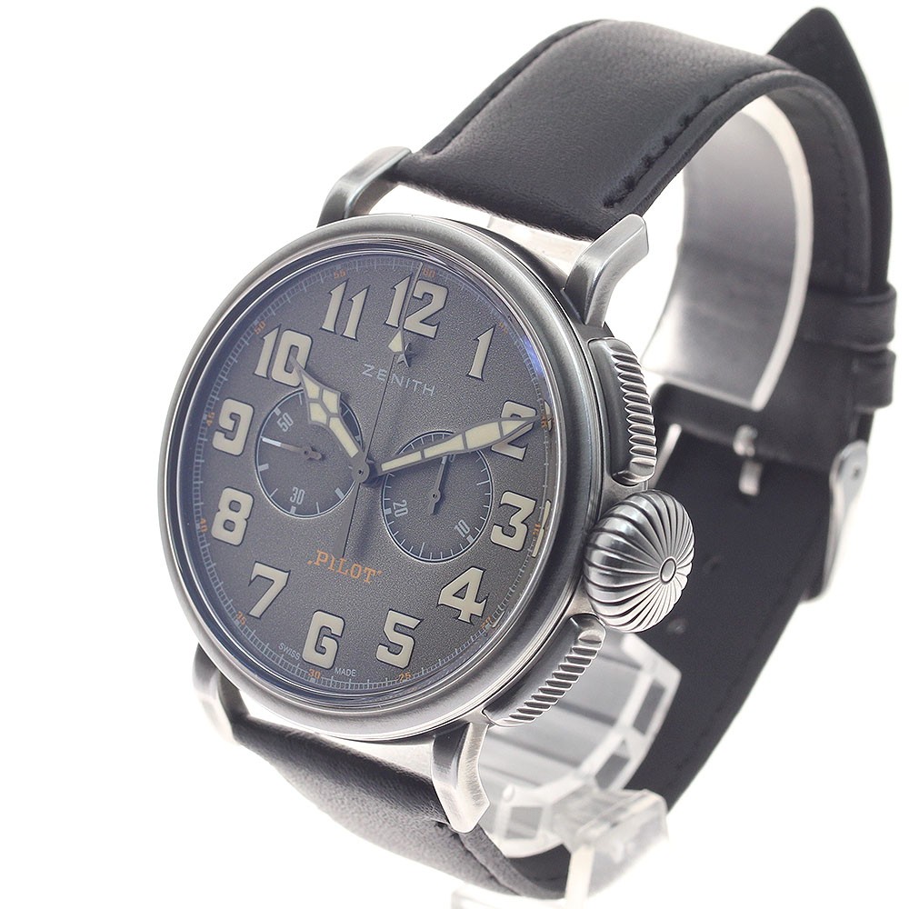 ZENITH Pilot TYPE 20 Ton Up 11.2430.4069 gray Dial Automatic Men’s Watch_965987