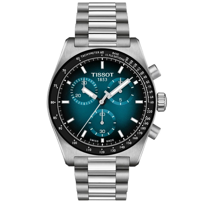 Tissot PR516 Chronograph 40mm Blue-Black Dial Men’s Watch T1494171104101