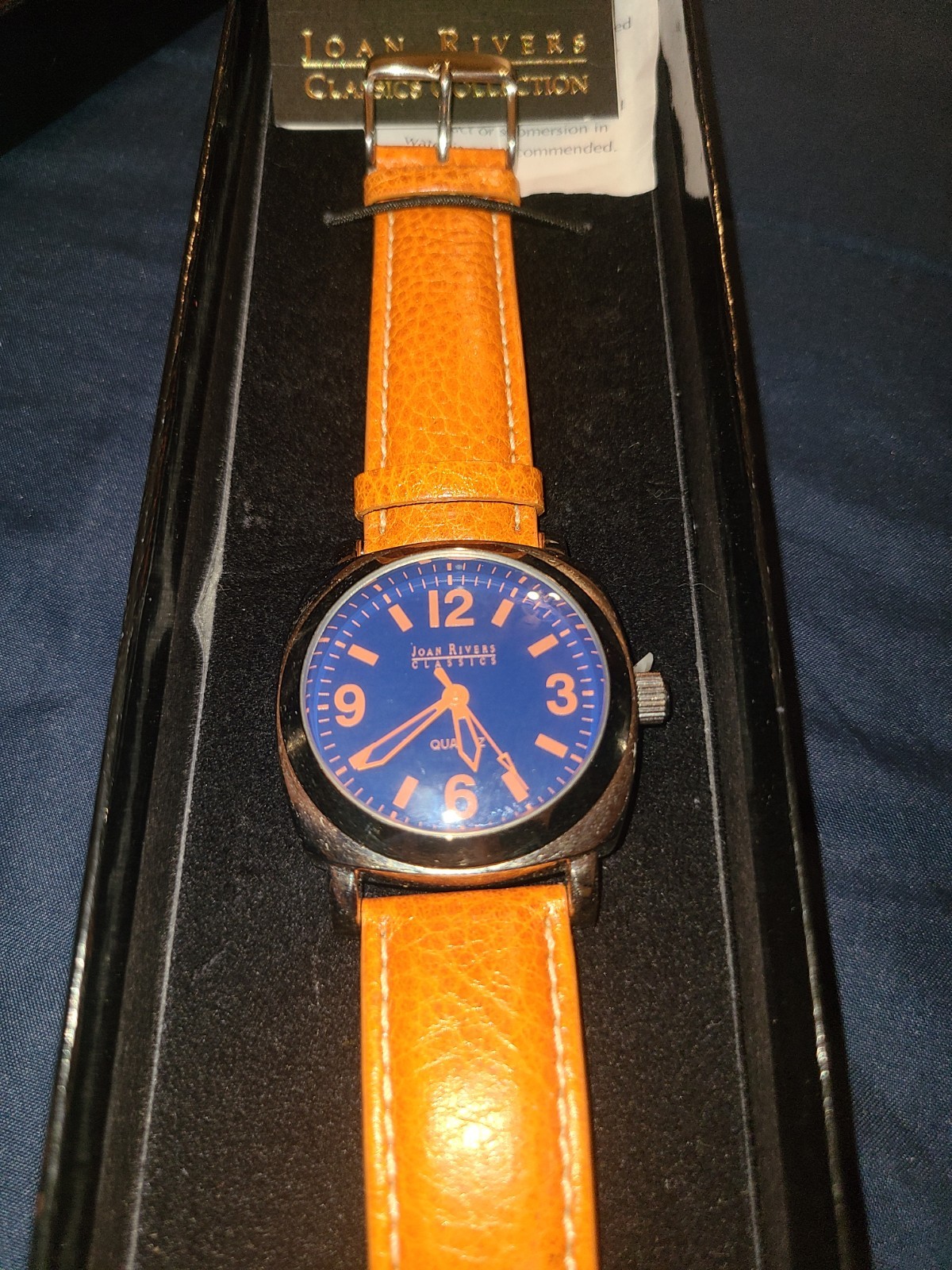 Joan Rivers Classics Collection Quartz V377 NEW IN BOX [Needs Battery]