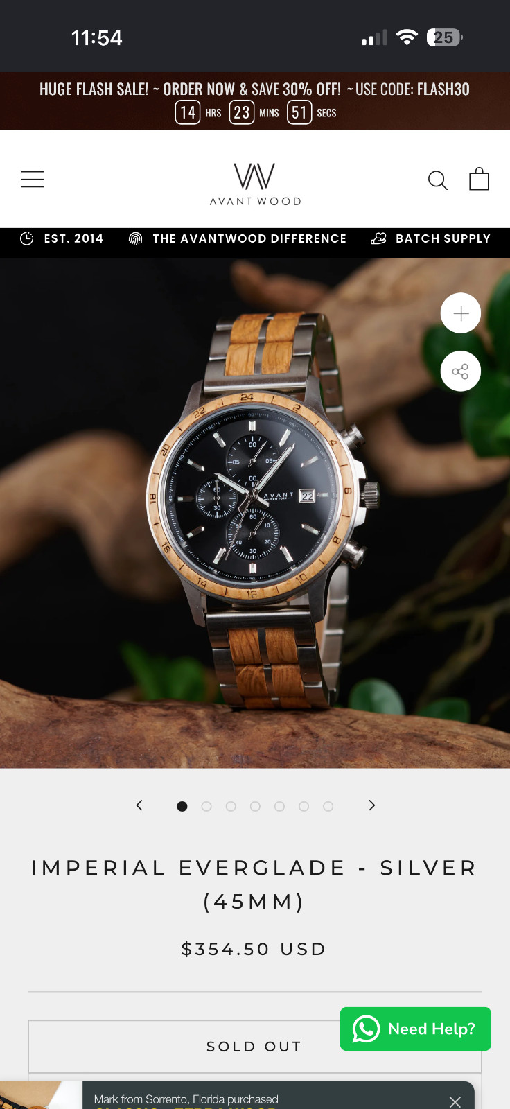 AVANT WOOD IMPERIAL EVERGLADE