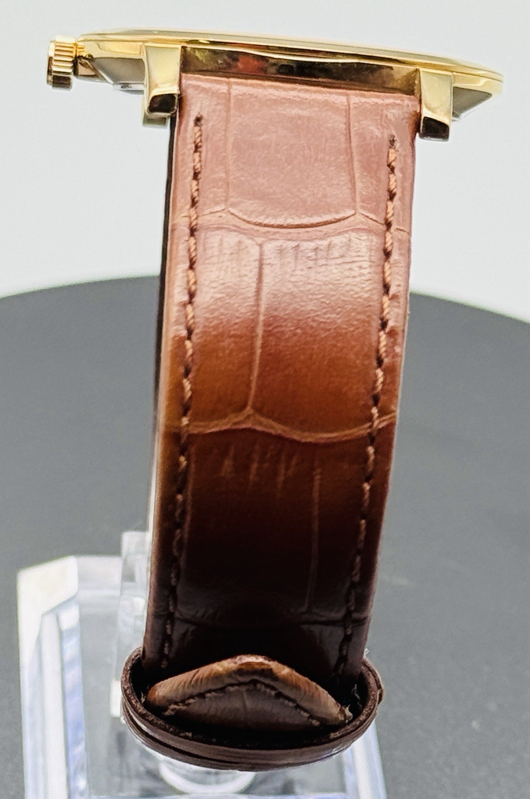 Bulova Classic Watch Men’s White Guilloche Dial Rose Gold Tone C435177 2013