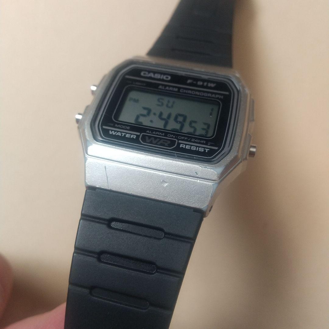 CASIO Casio Quartz Watch F-91WM-7A (Cheap Casio)