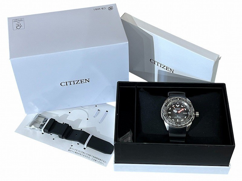 Regular 132 000 New CITIZEN 2021 Model NB6004 08E Promaster Mechanical Titanium