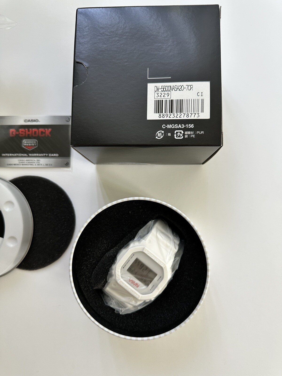 BRAND NEW CASIO G-SHOCK DW5600 NASA LIMITED EDITION, NEVER OPENED