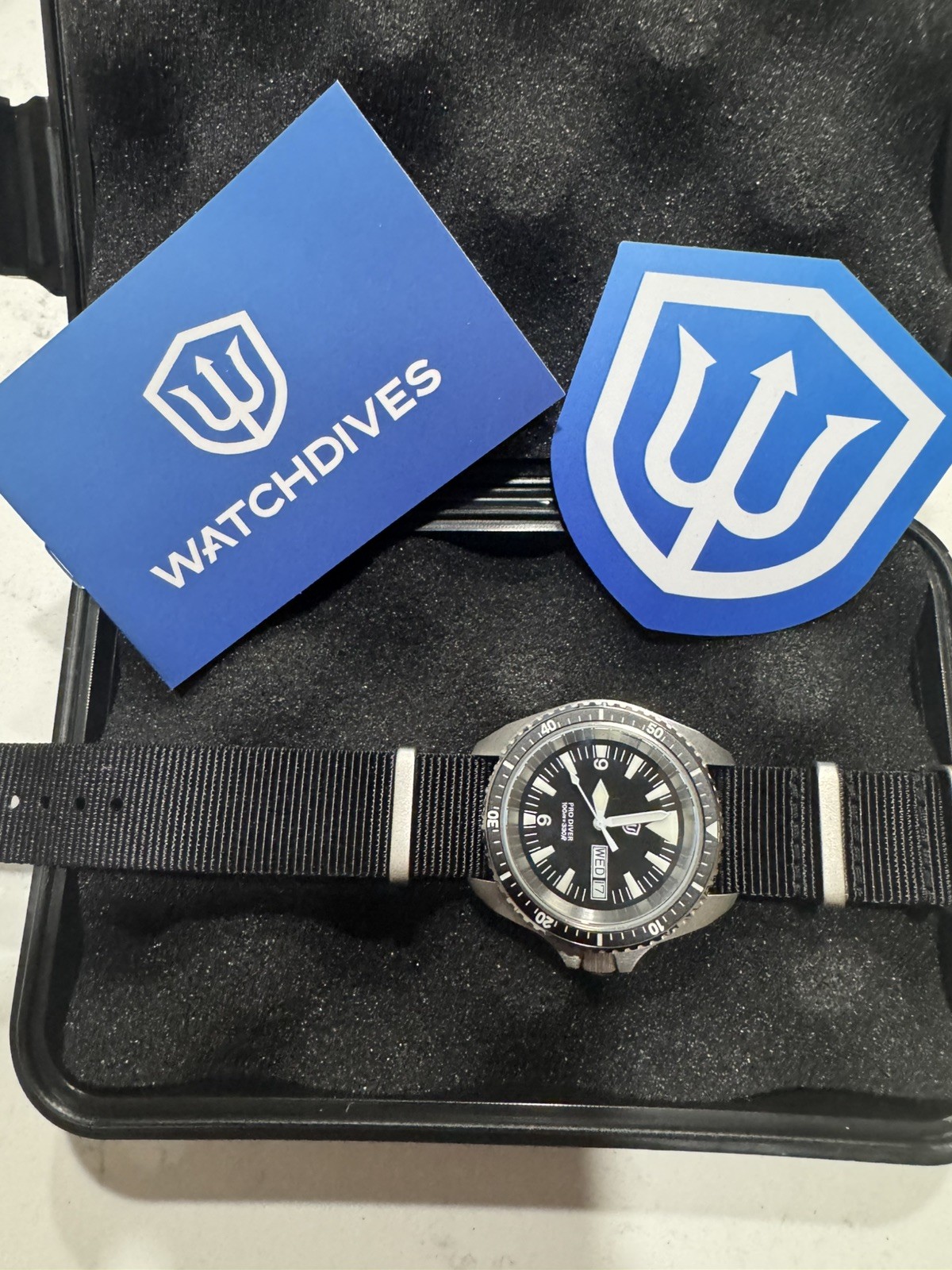 Watchdives WD1980 V3 Military Watch -Swiss Rhonda 515 Mvmt