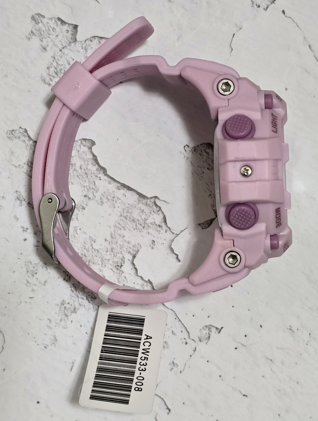 Activa X Invicta Digital Essentials Lady Watch 46mm Pink Purple ACW533-008 New