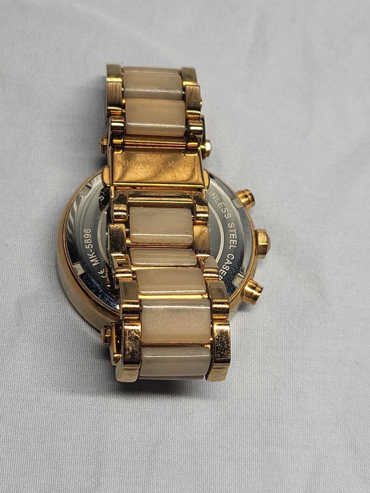Michael Kors MK5896 Women’s Chronograph Quartz Watch Rose Gold Stainless Steel