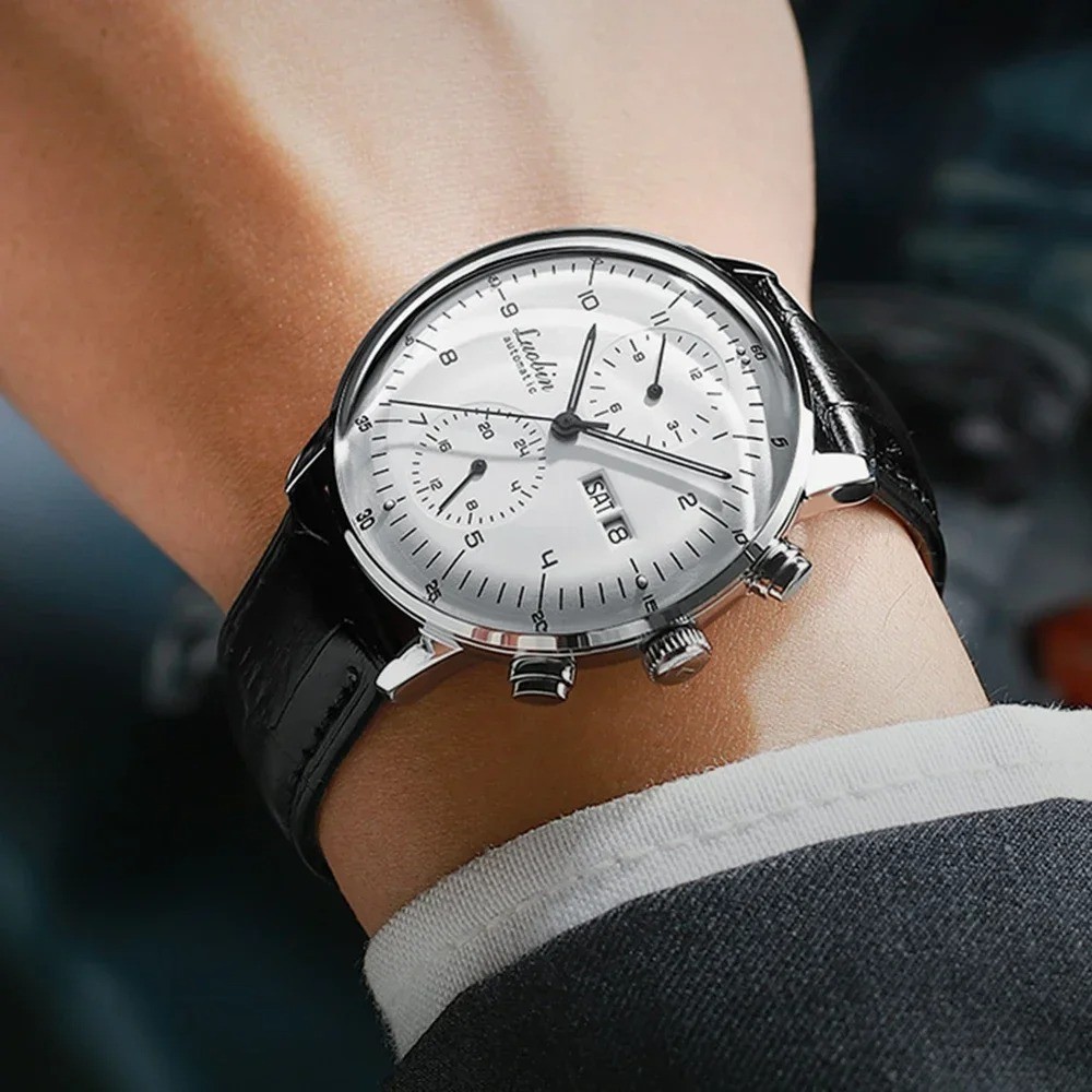 Luobin Watch Men Fashion Mechanical Watches Luxury Business Automatic Wristwatch