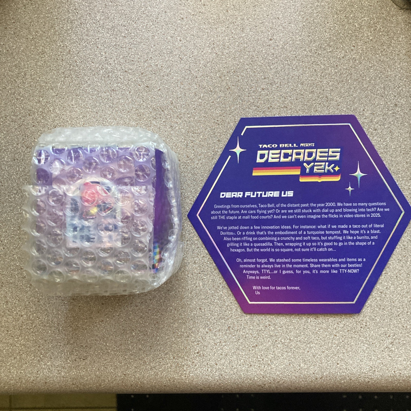 Taco Bell Y2K Decades Time Capsule Merch Digital Watch – LIMITED EDITION