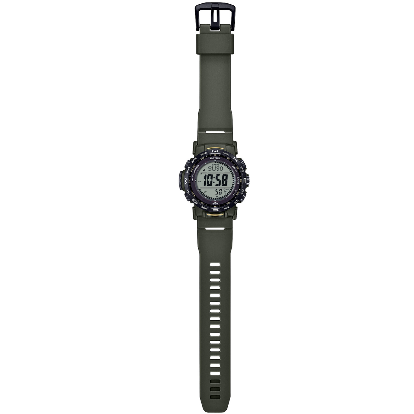 CASIO PRO TREK PRW-35Y-3BJF Climber Line Triple Sensor Radio Solar Watch 44.6mm