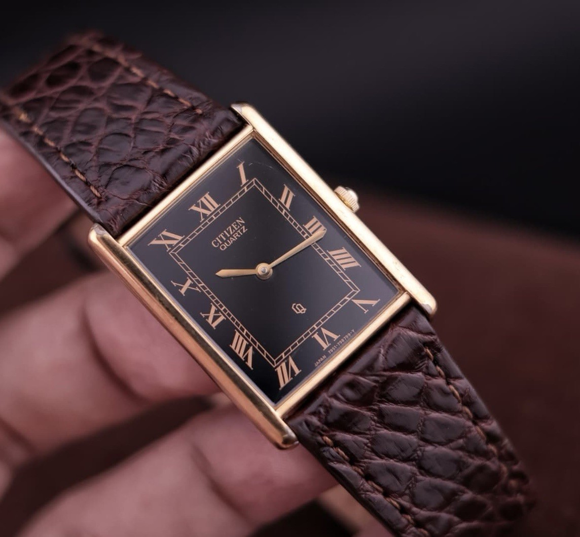 Vtg 1980 Citizen Quartz 4-797612 Men’s Watch [Near Mint]