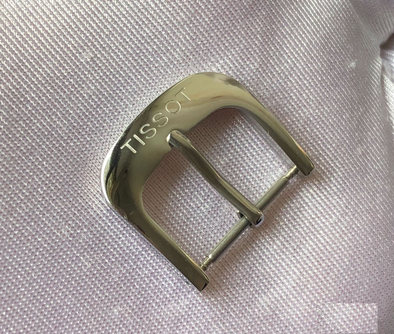 Brand New Tissot Strap Pin Buckle – Steel Color, Gold Color 18mm