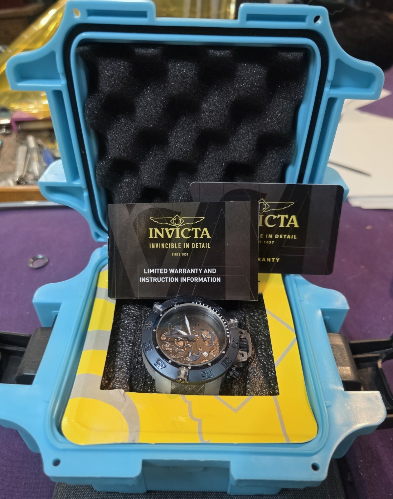 Invicta – Subaqua Noma III – KOI FISH – Exclusive – Chronograph – mens Watch