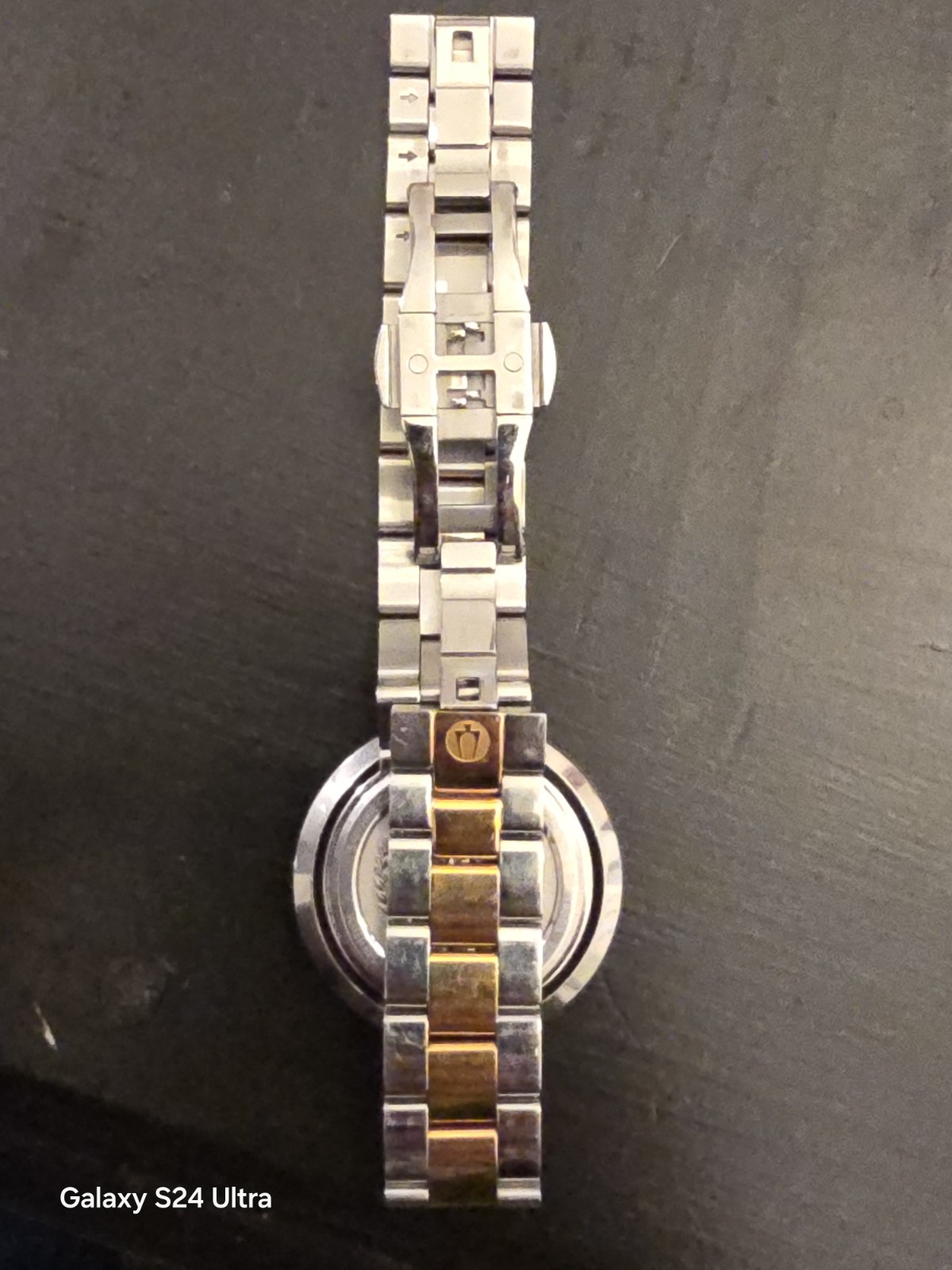 Bulova Rubaiyat Diamond Quartz Two Tone Stainless Steel Ladies Watch 98R246