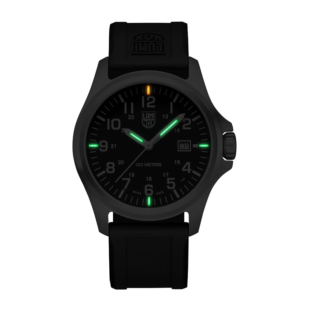Luminox – G Patagonia Steel X2.2501 Mens Watch 43 mm Military Watch with Silver