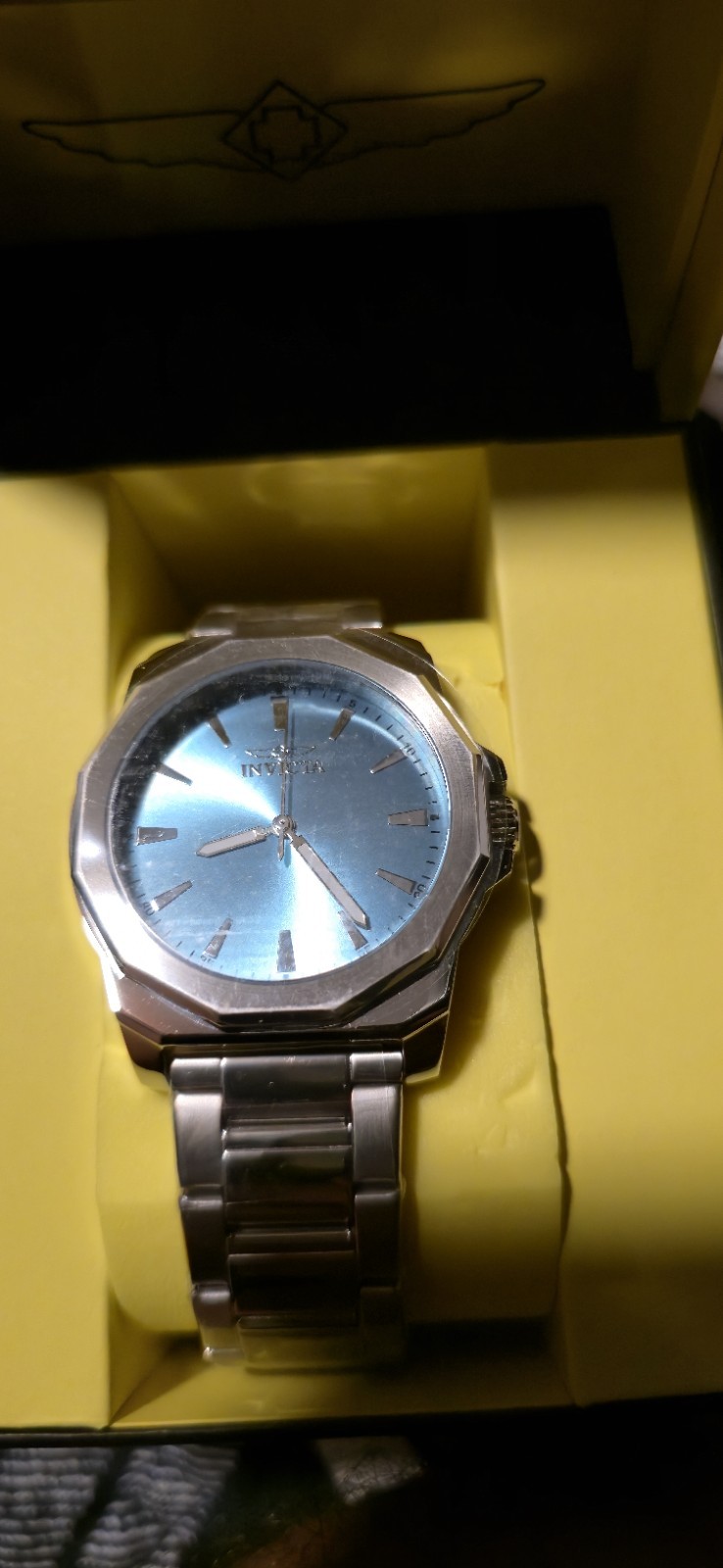 Invicta Speedway Dominus Men’s Watch – 42mm. Steel with Light Blue Dial