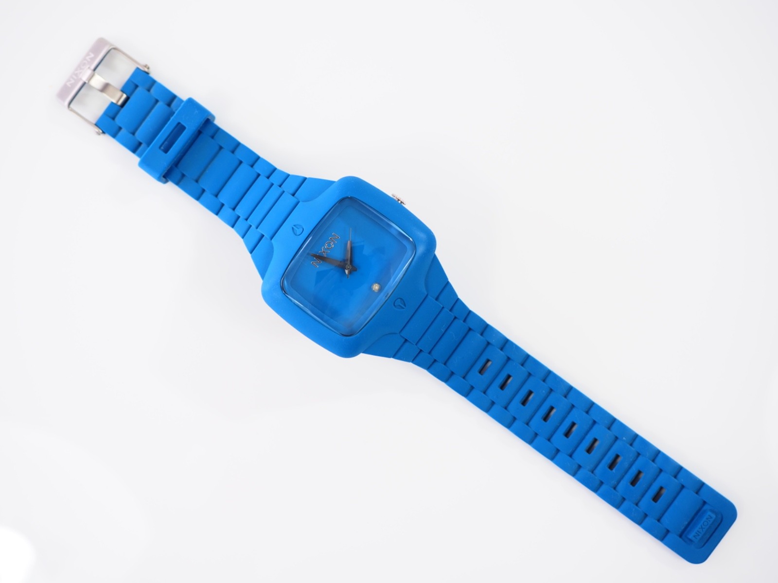 Nixon The Rubber Player Watch Blue Excellent
