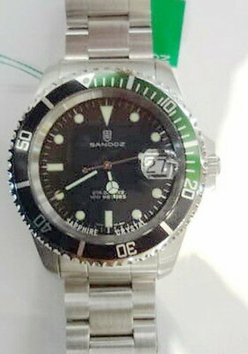 Sandoz 25 Jewels 100m Diving Quartz Men’s Watch 393938-QZ