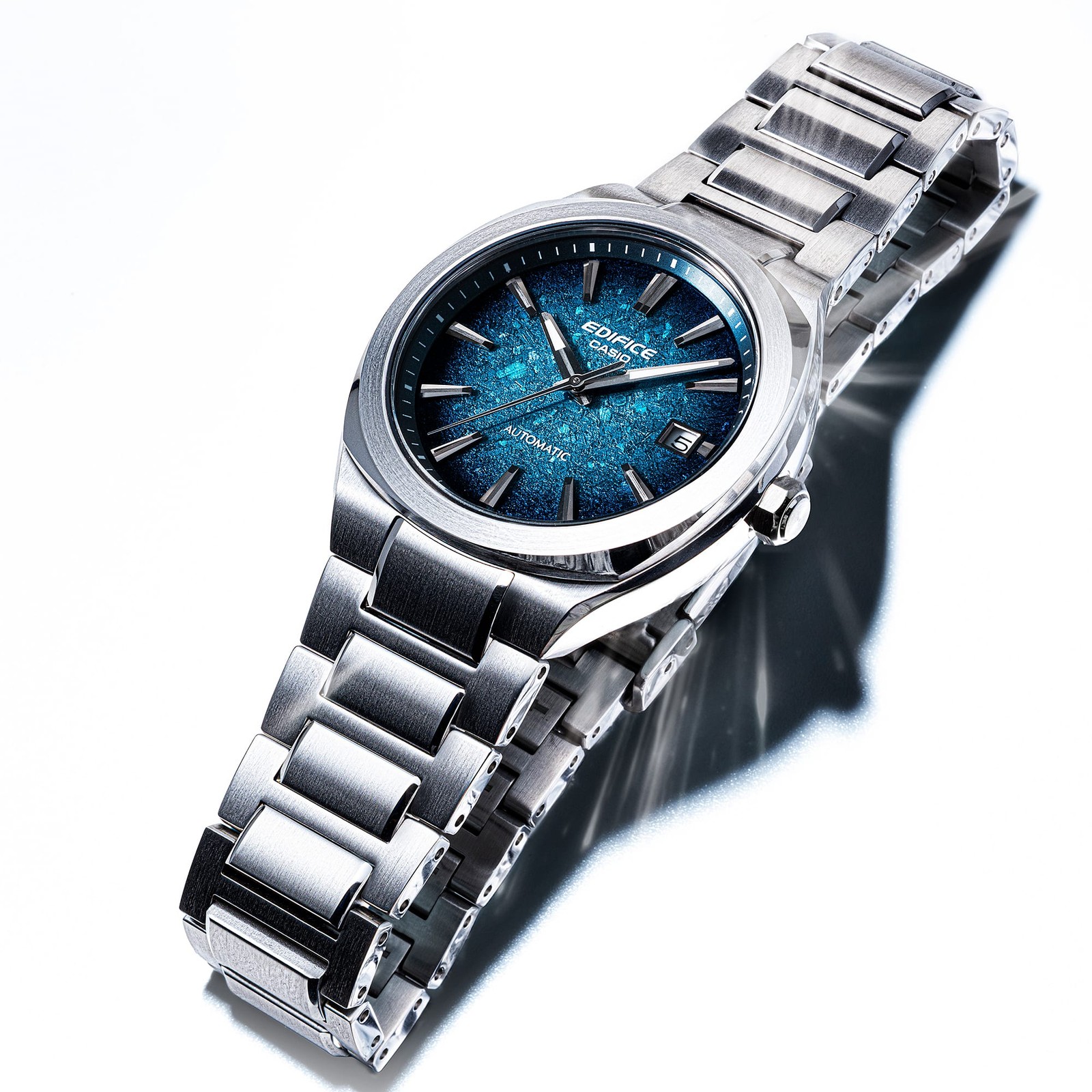 CASIO Automatic Wristwatch EDIFICE EFK-200D-2AER Steel Blue Sub 100mt