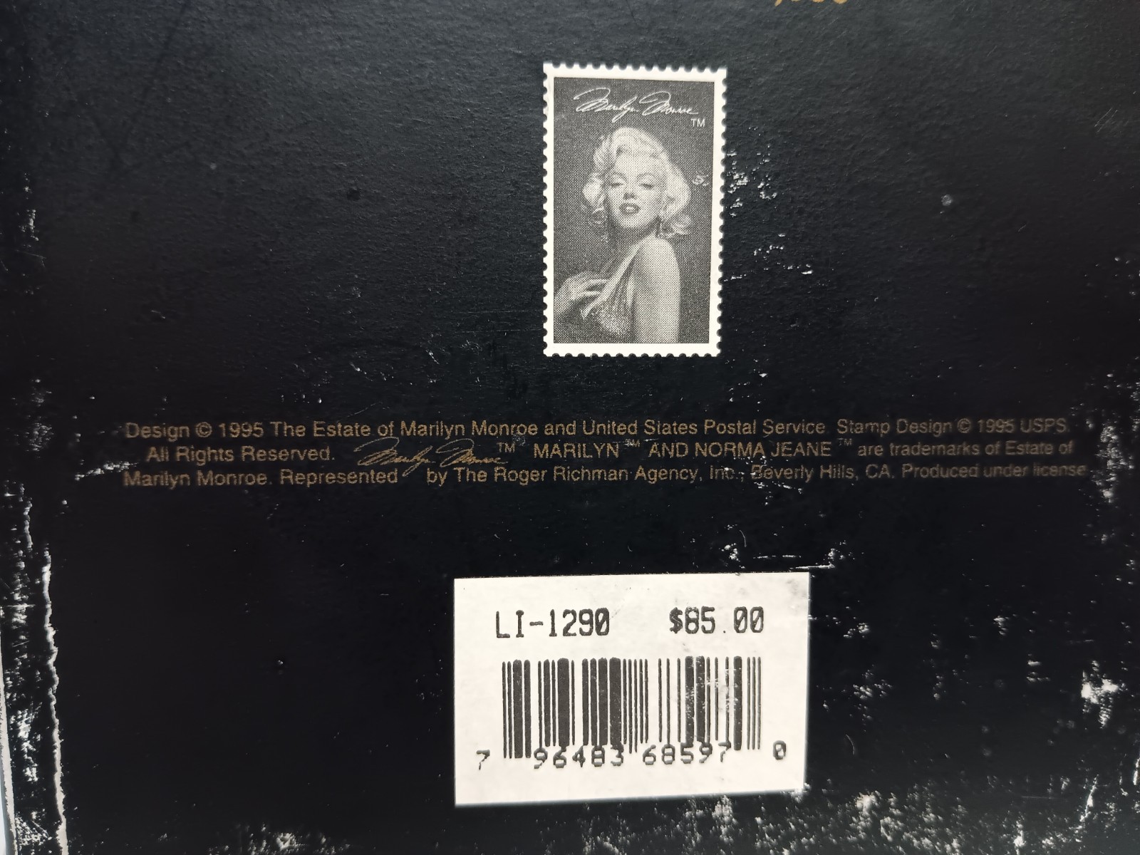 Limted Edition Marilyn Monroe Fossil Watch Postage Stamp Design 2,305/20,000