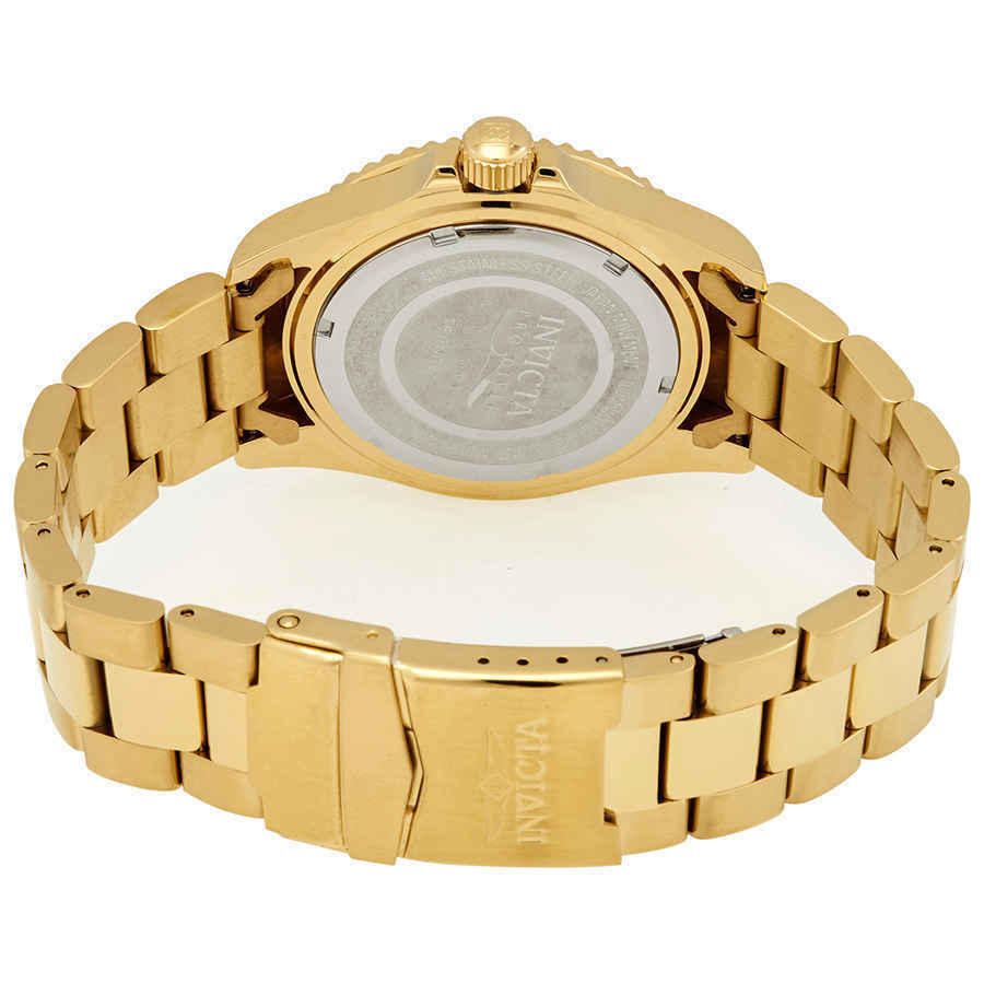 NEW!! Invicta Men’s 43MM Pro Diver Quartz 3 Hand Blue Dial Gold-tone Watch