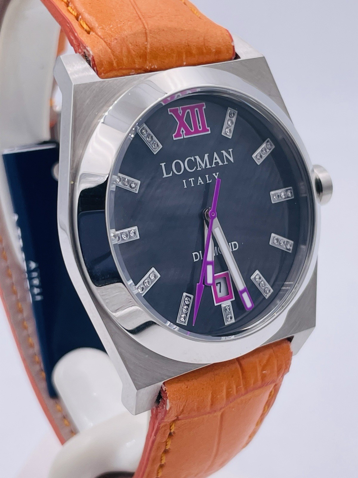 Locman Stealth 203KDO/598 37mm Unisex 32 Diamond Watch Hot New