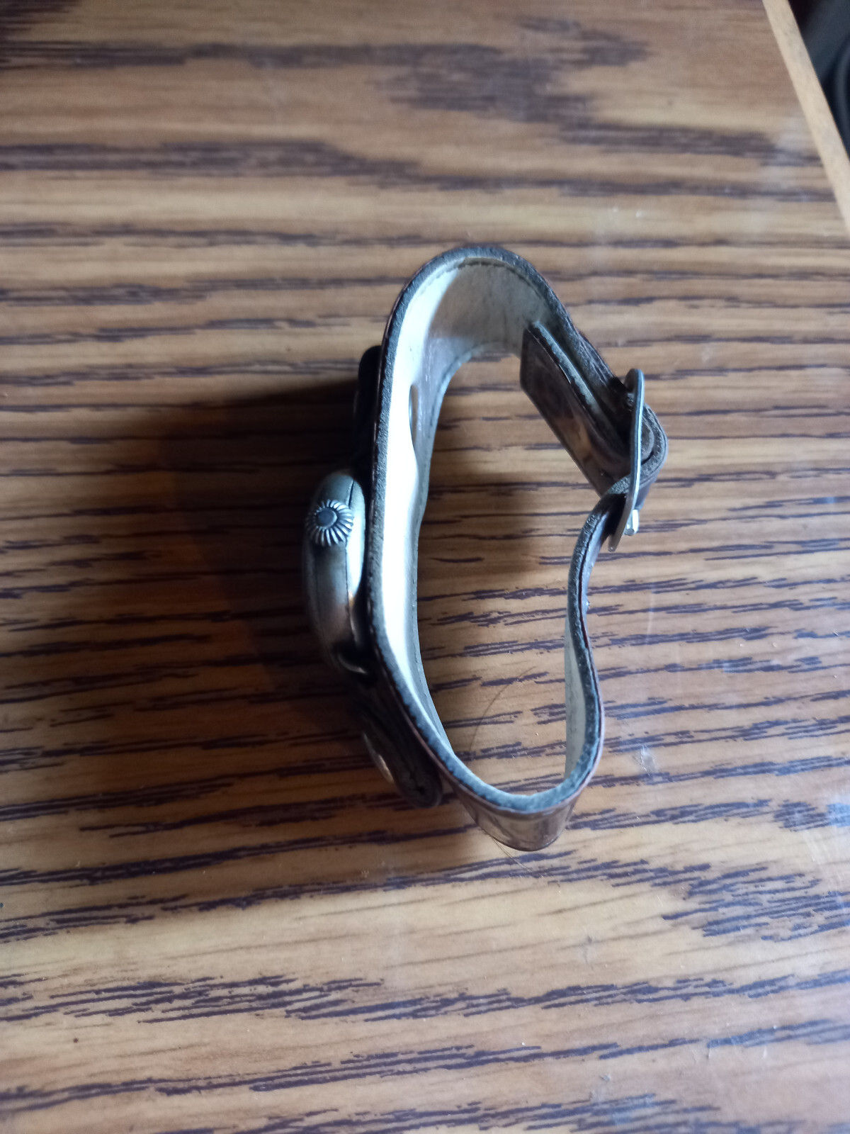 Rare Military Antique Wrist Watch Manual Wind Billabong Band for repair