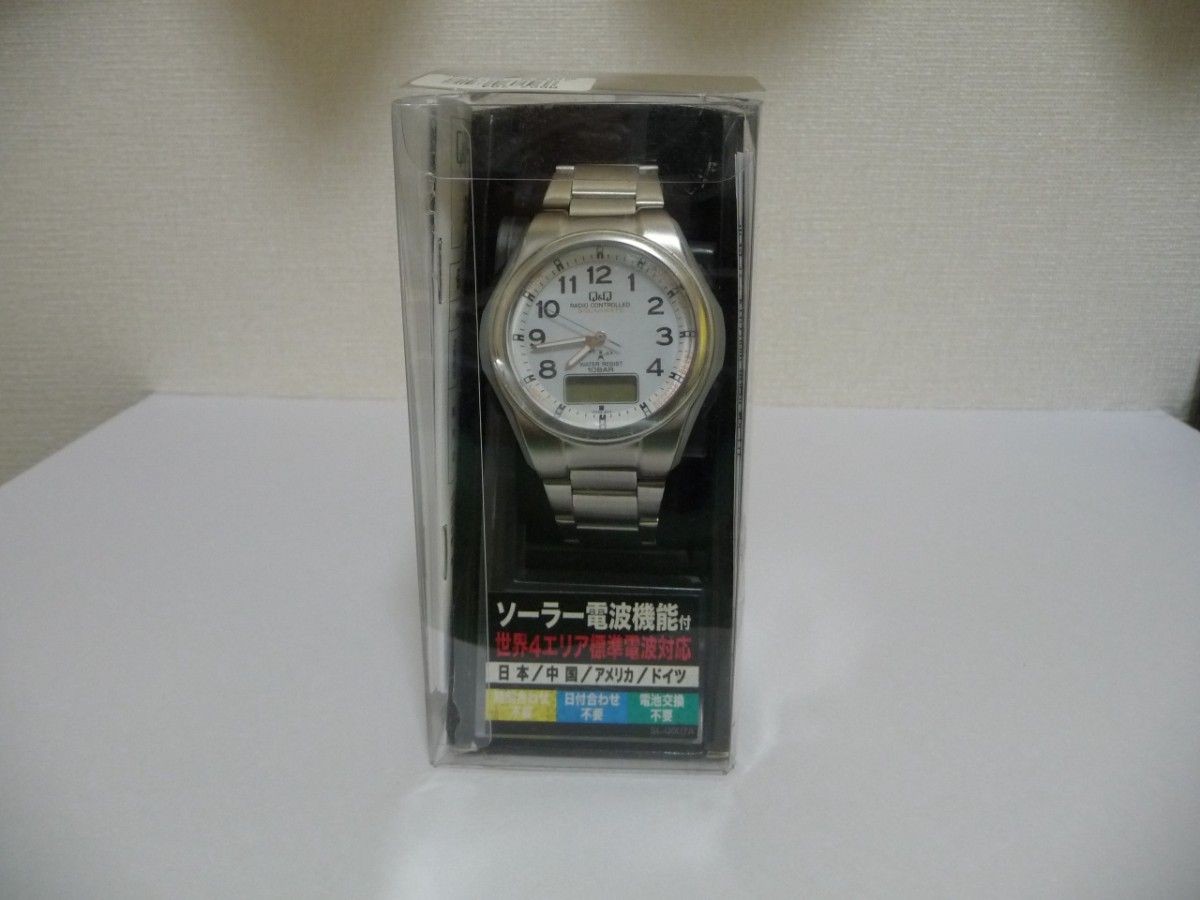 Citizen Q Q Watch SOLARMATE Radio Solar Chronograph MD02 204 Men’s