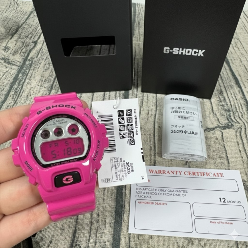 Casio G Shock DW-6900RCS-1JF / DW-6900RCS-4JF /DW-6900RCS-7JF Crazy Color