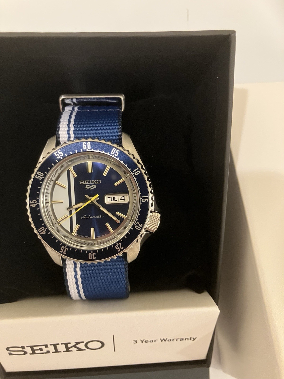 Seiko 5 Sports Men’s Watch SRPK69, Day/Date, 4R36, USA Edition, New In Box