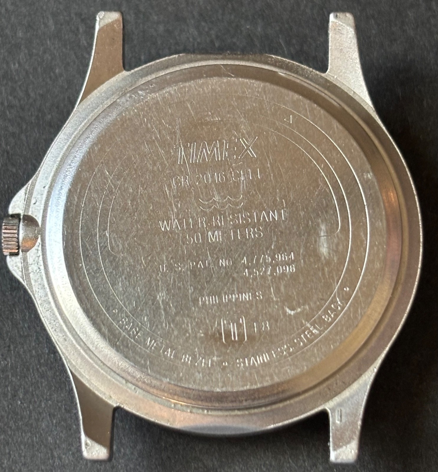 VINTAGE 1998 Timex Expedition Indiglo WR 50M DATE 37MM Analog Watch-Phillipines
