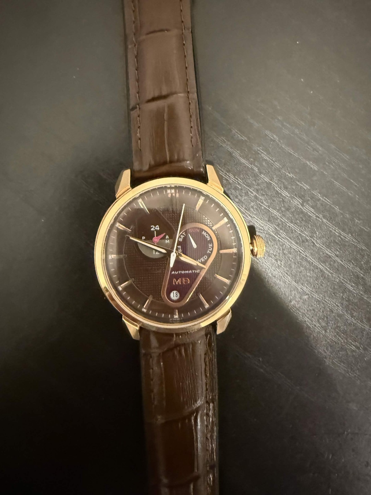 Vintage Orient dress watch Opera Brown color Model WD0041ET Japan exclusive