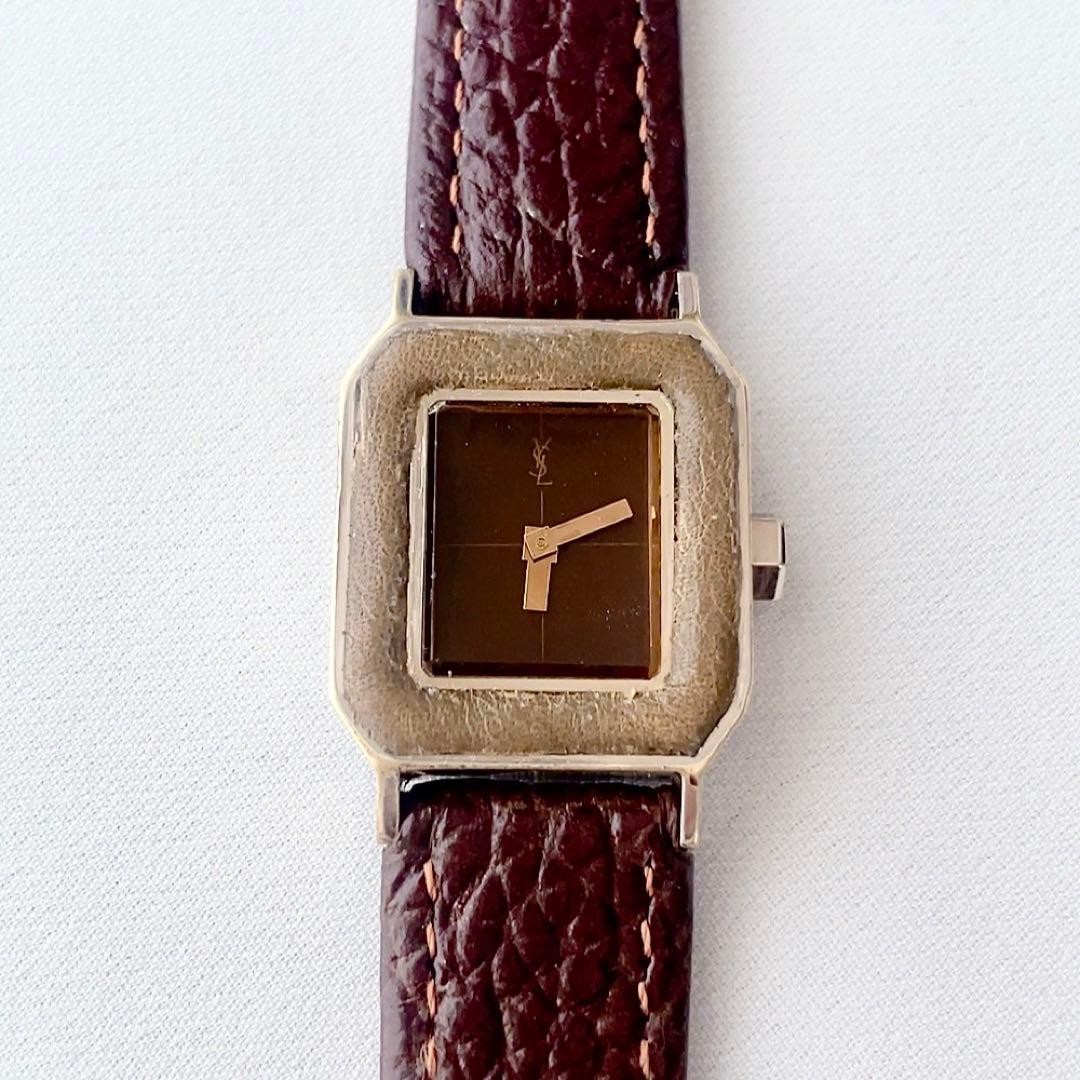 Yves Saint Laurent Manual Wind 23J Mechanical Watch working from Japan