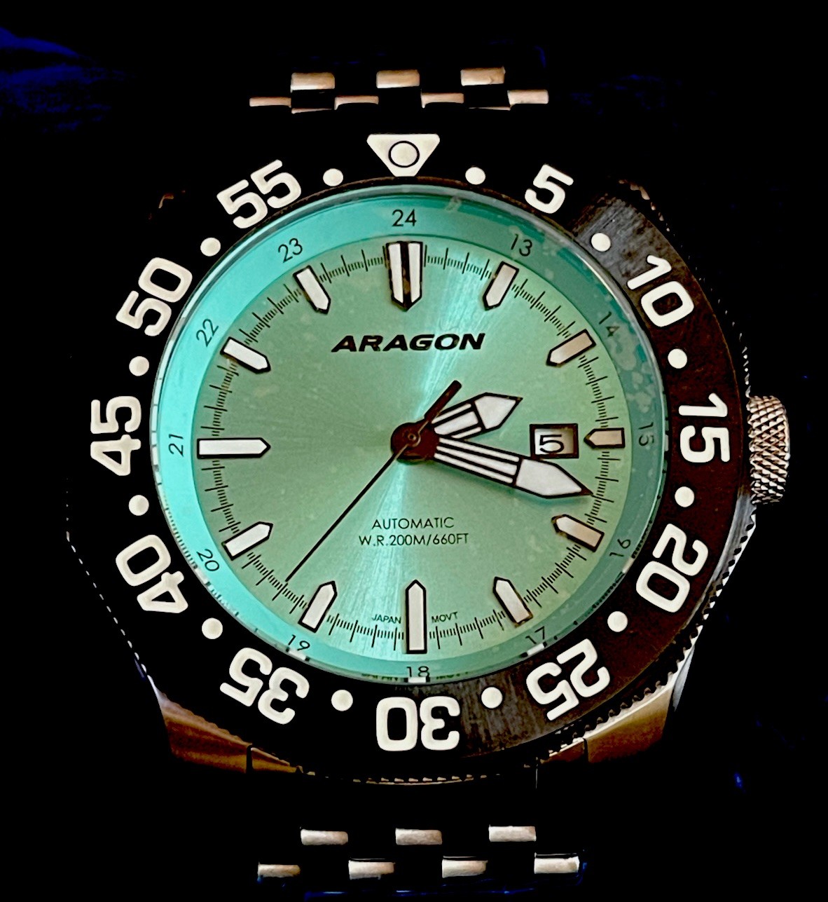 Aragon A518TEA Sea Charger G3 Automatic 50mm