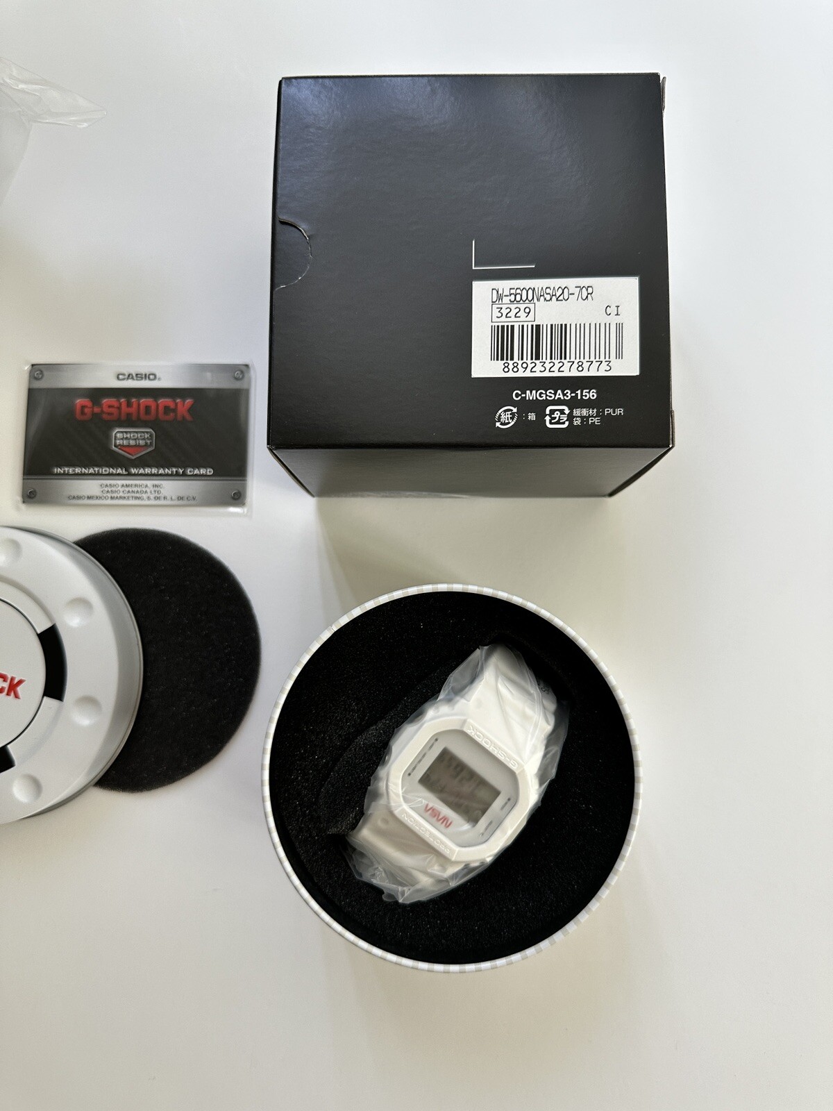 BRAND NEW CASIO G-SHOCK DW5600 NASA LIMITED EDITION, NEVER OPENED