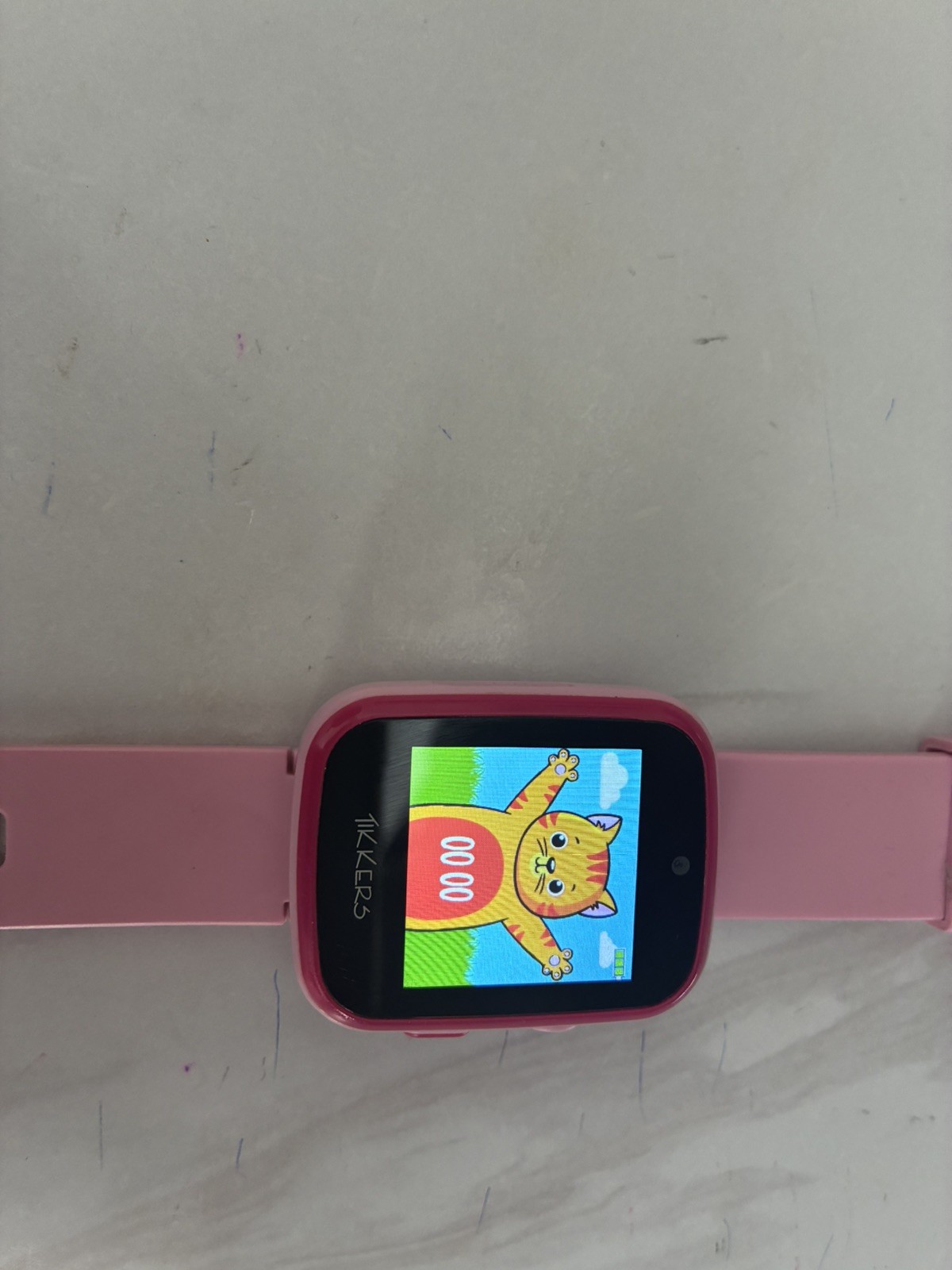 Tikkers Children’s Timepiece Educational Watch Pink VGC