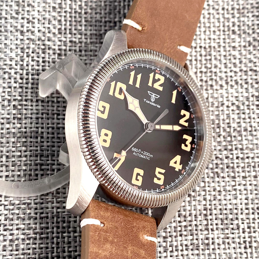 20ATM Diver 39mm Tandorio Sapphire Glass NH35A PT5000 Automatic Men’s Watch Lume