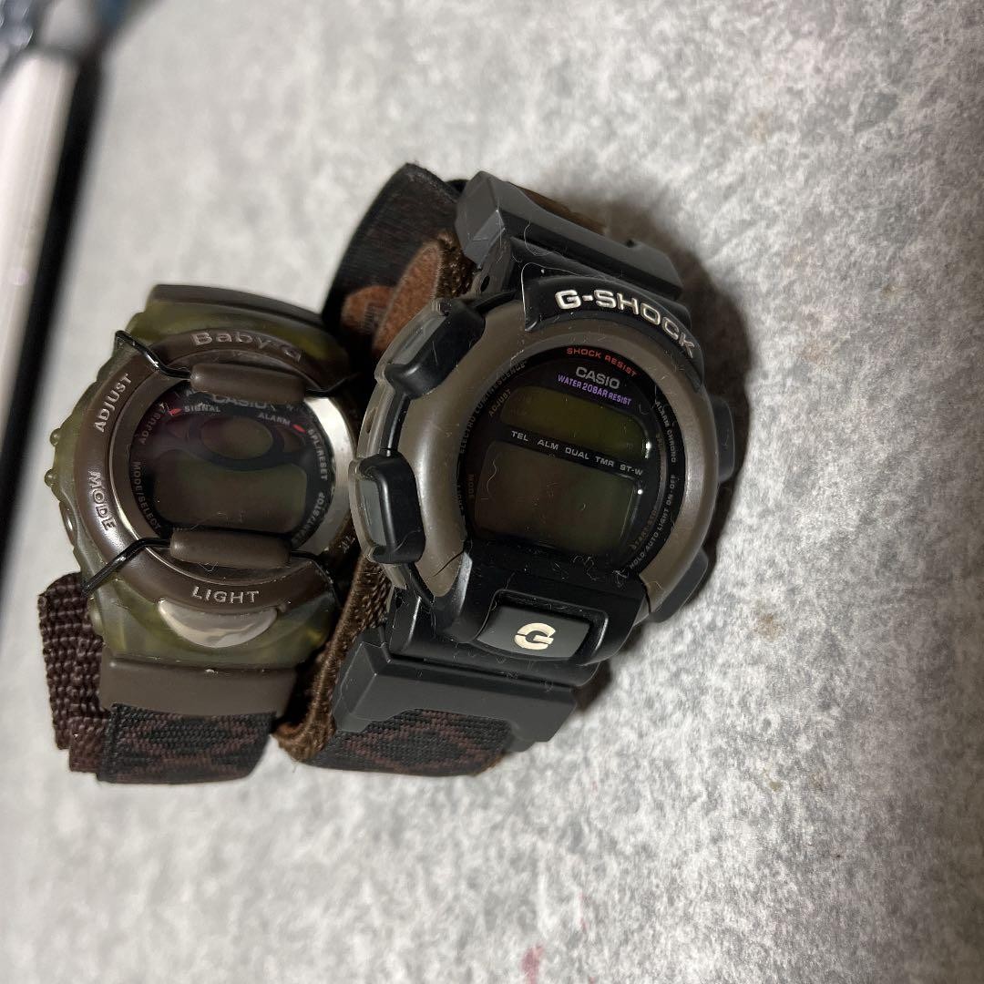 G-Shock DW-9500RX-5T Pair Used Military Watch, 1998 Model SV309