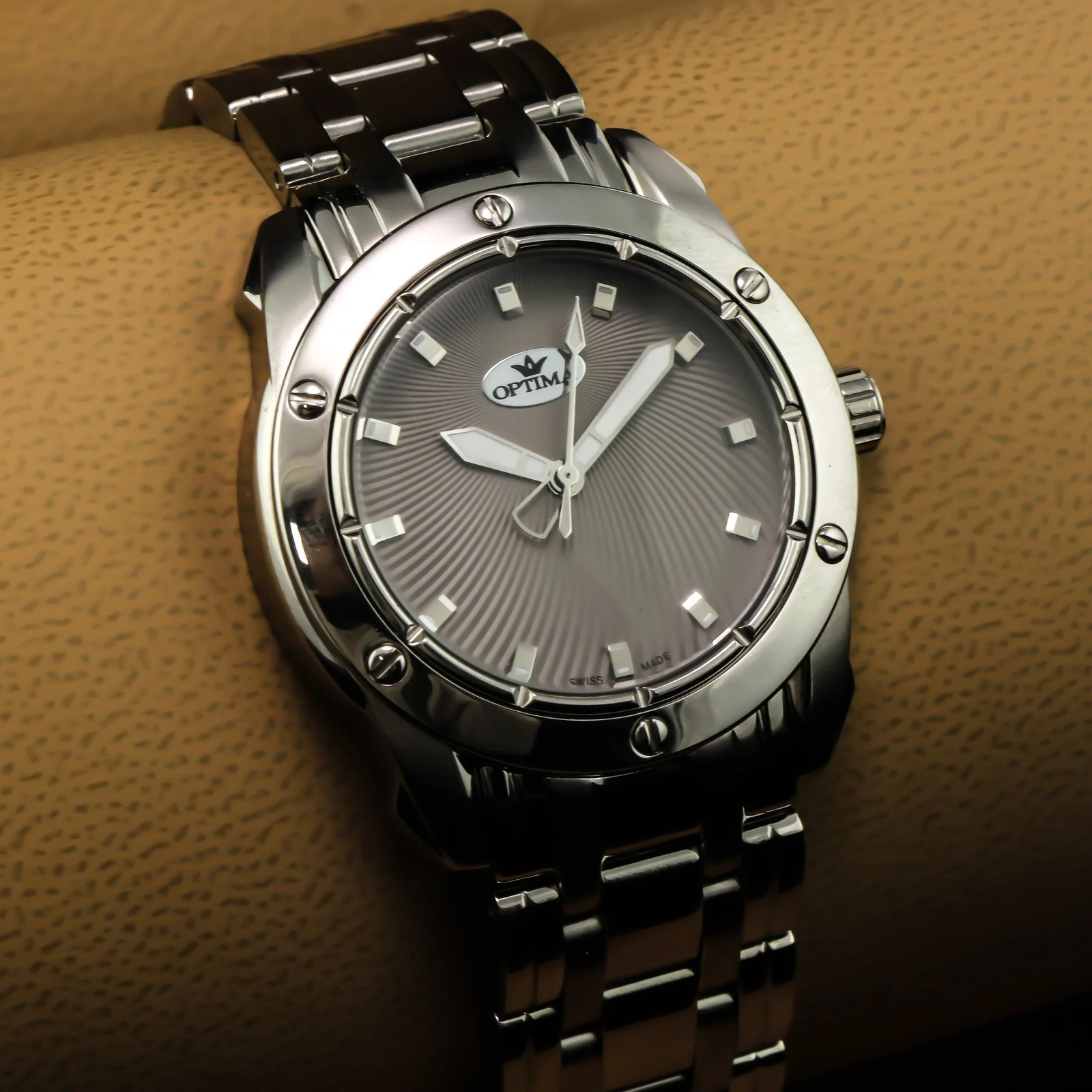 Optima – Swiss Watch – OSL293-SS-2 Quartz 40.50 mm OSL293 50 meters (5 ATM /
