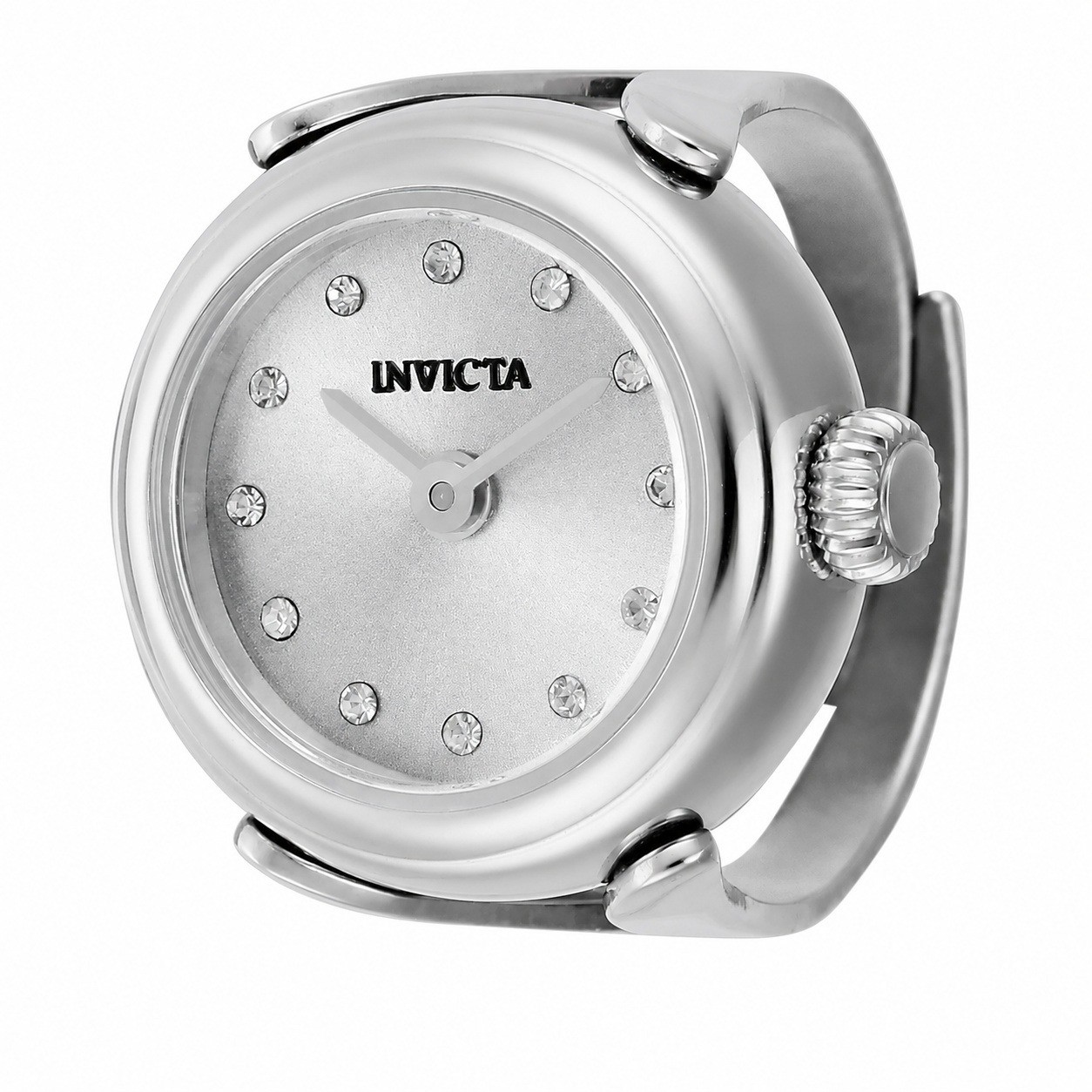 NEW Invicta Angel Women’s Ring Watch 17.5mm, Steel (44480) Adjustable