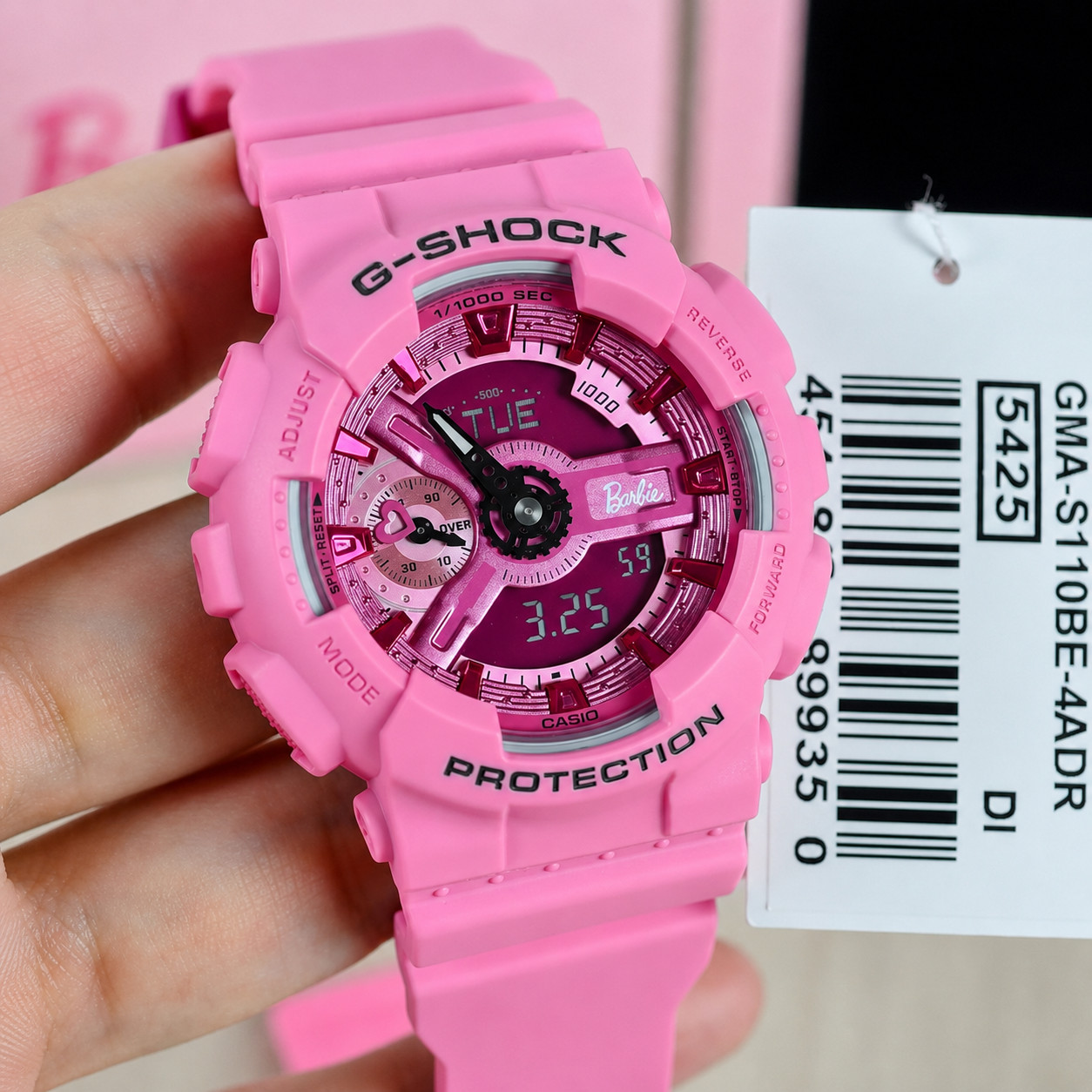 CASIO G-SHOCK x BARBIE GMA-S110BE-4ADR Limited Edition Pink Watch