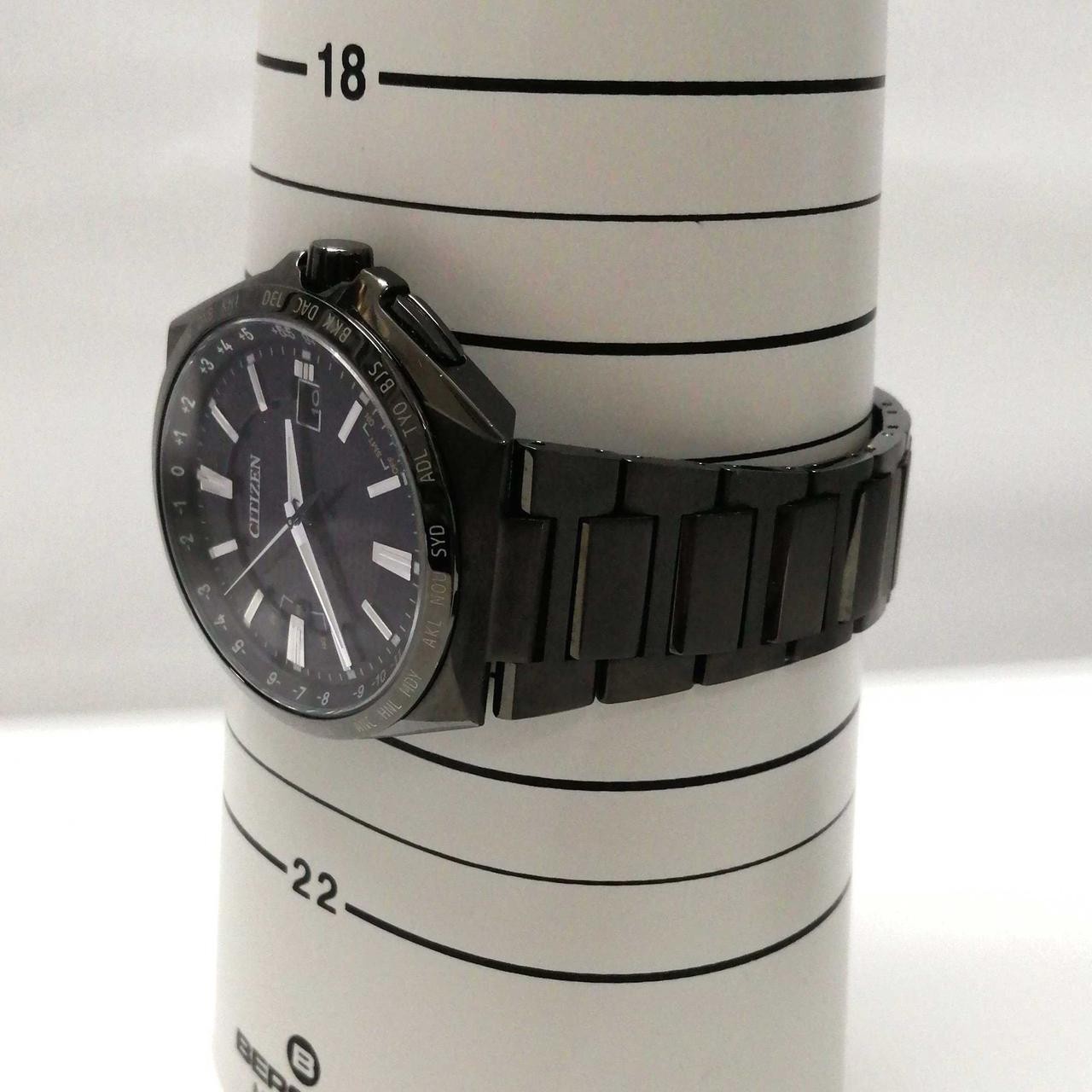 CITIZEN ATTESA CB0215-51E Eco-Drive Radio Titanium Watch Box