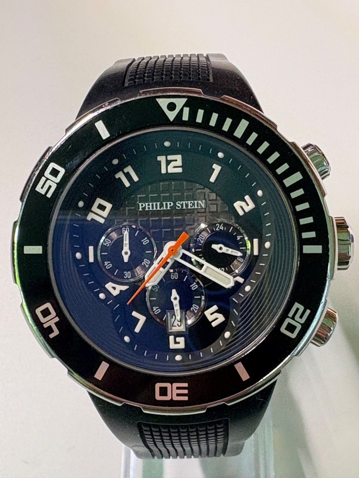 PHILIP STEIN EXTREME TESLAR TECHNOLOGY CHRONOGRAPH WATCH-20ATM-