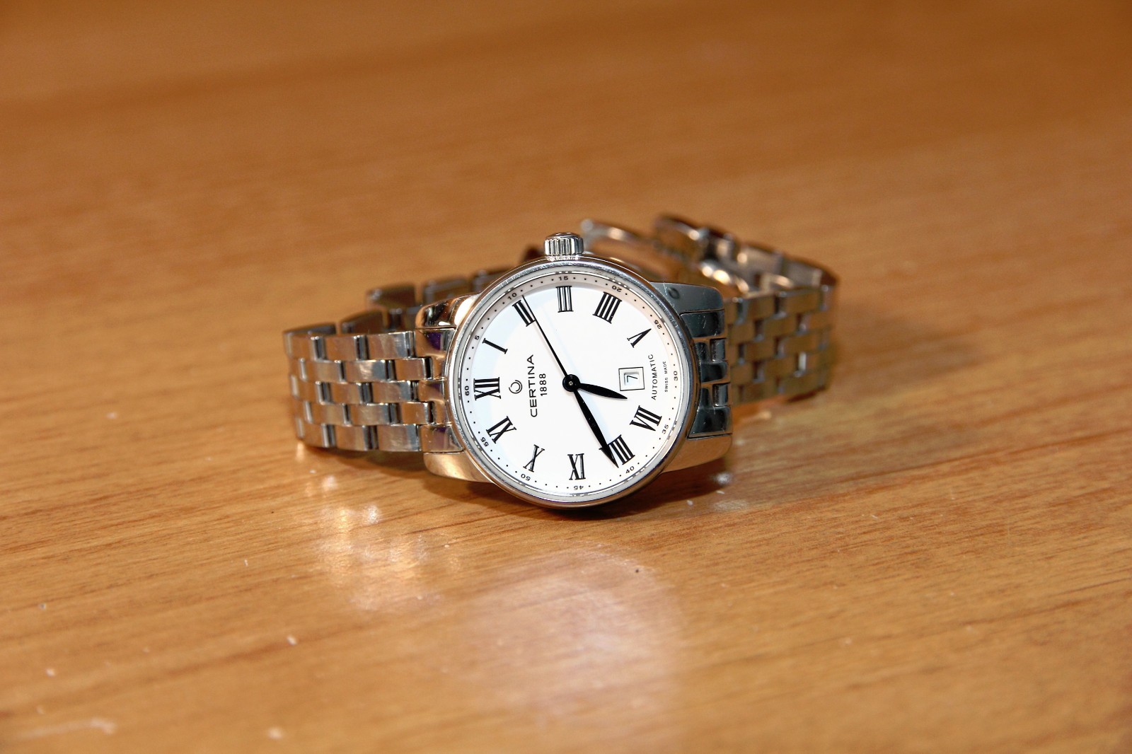 Certina DS Podium Automatic White Dial Ladies Watch C001.007.16.013.00
