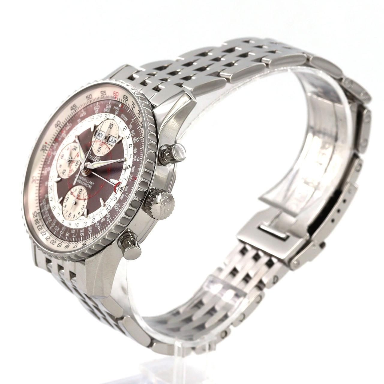 Breitling Montbrilland Datora A21330 SS Automatic Watch Used