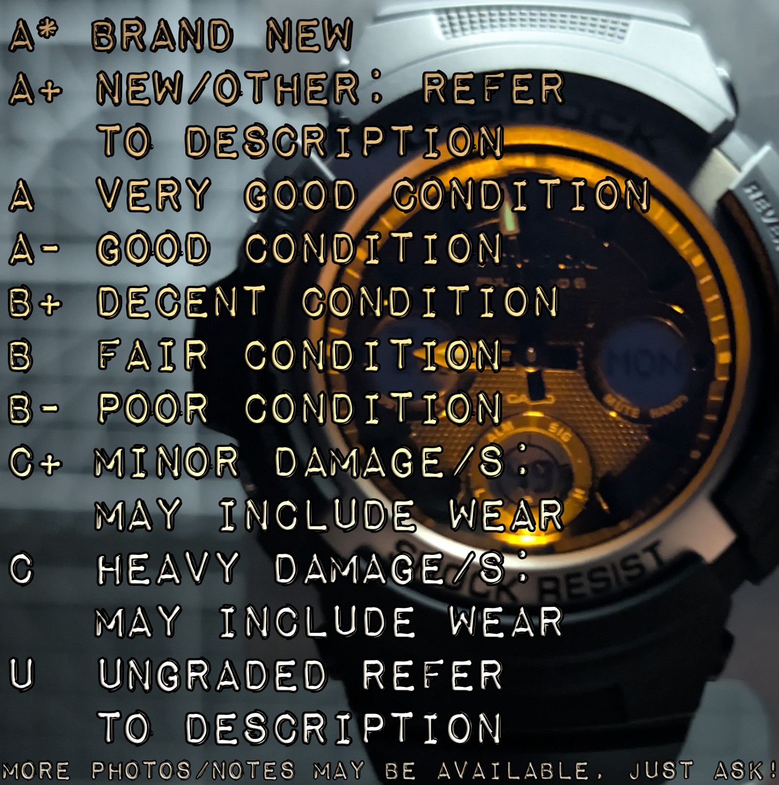 Casio G-Shock AWG-M100 Tough Solar Multiband Black Grey Gold AWG-M100SF-1A6