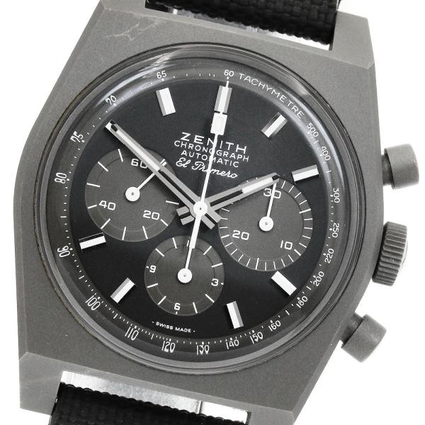 ZENITH CHRONOMASTER REVIVAL SHADOW 97.T384.4061/21.C822 37mm Ti Black #C22250
